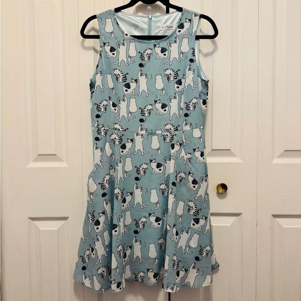 Cat lover’s A-Line Dress